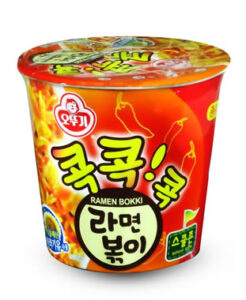 韓國不倒翁-辣炒年糕風味乾拌杯麵(辣)