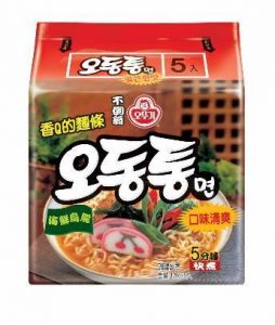 韓國不倒翁海鮮風味烏龍拉麵(辣)