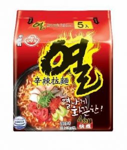 韓國不倒翁-辛辣拉麵(辛辣)