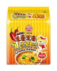 韓國不倒翁-辣起司風味拉麵(辛辣)