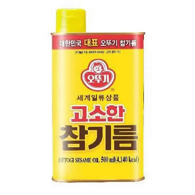 韓國不倒翁-芝麻油500ml